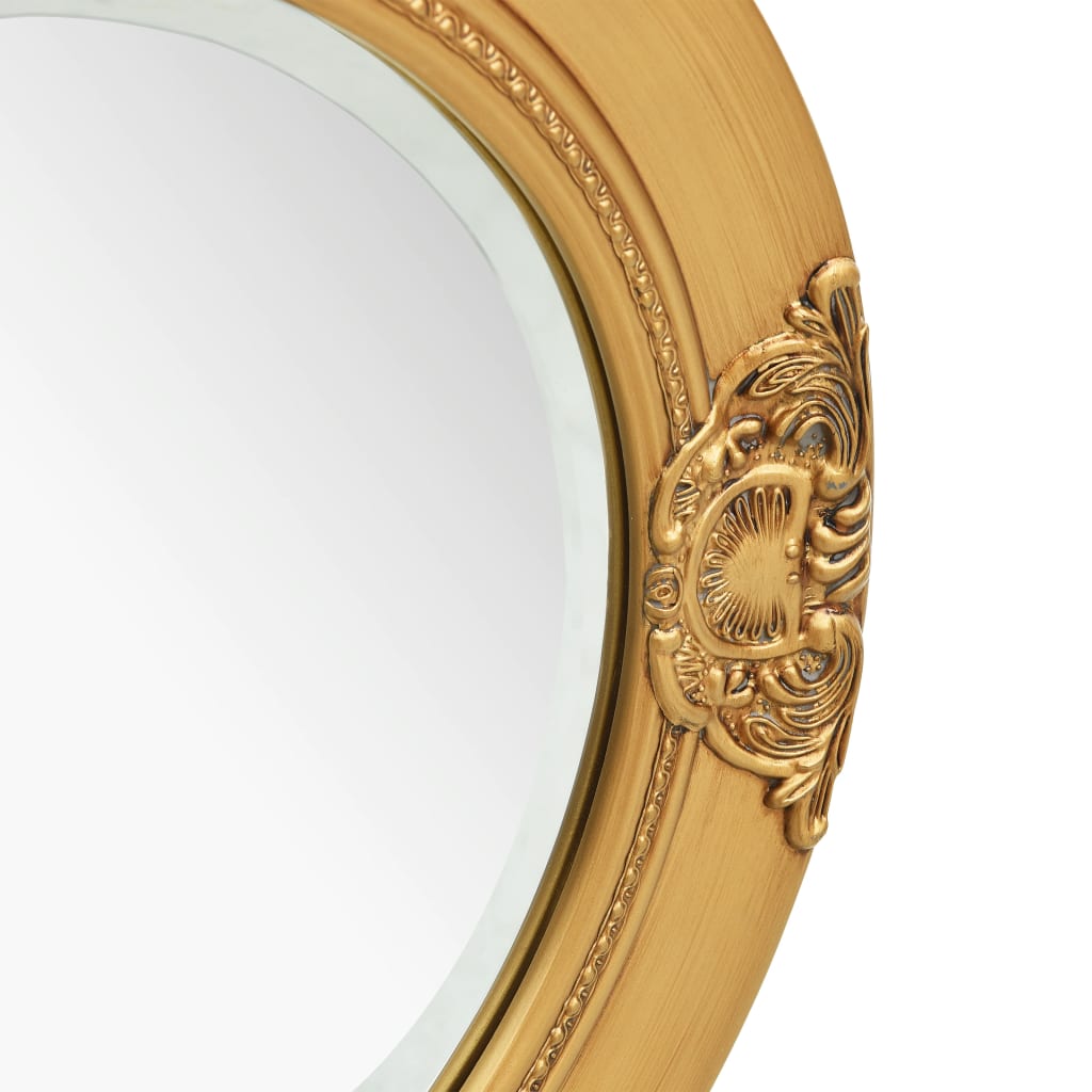 vidaXL Oglindă de perete în stil baroc, auriu, 50 cm vidaXL Oglindă de perete în stil baroc, auriu, 50 cm