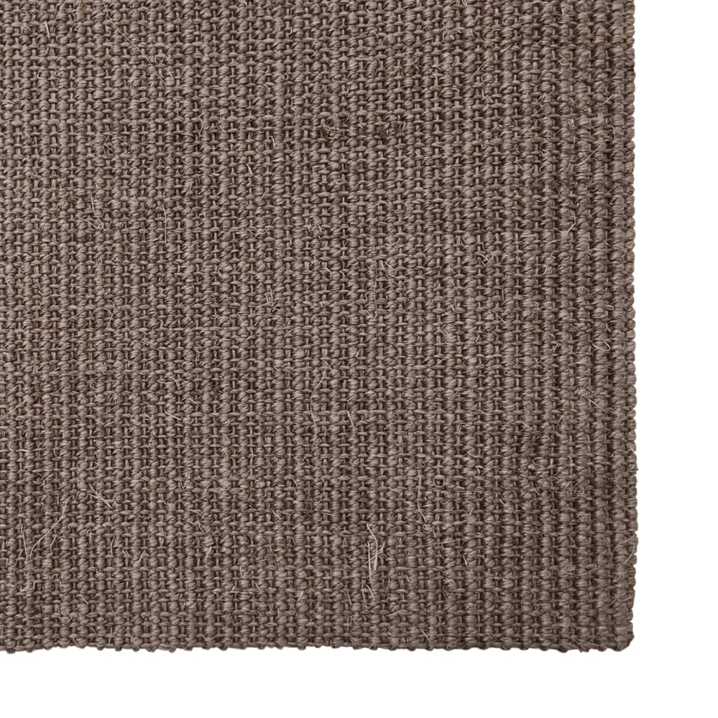 vidaXL Covor din sisal pentru ansamblu de zgâriat, maro, 66x350 cm