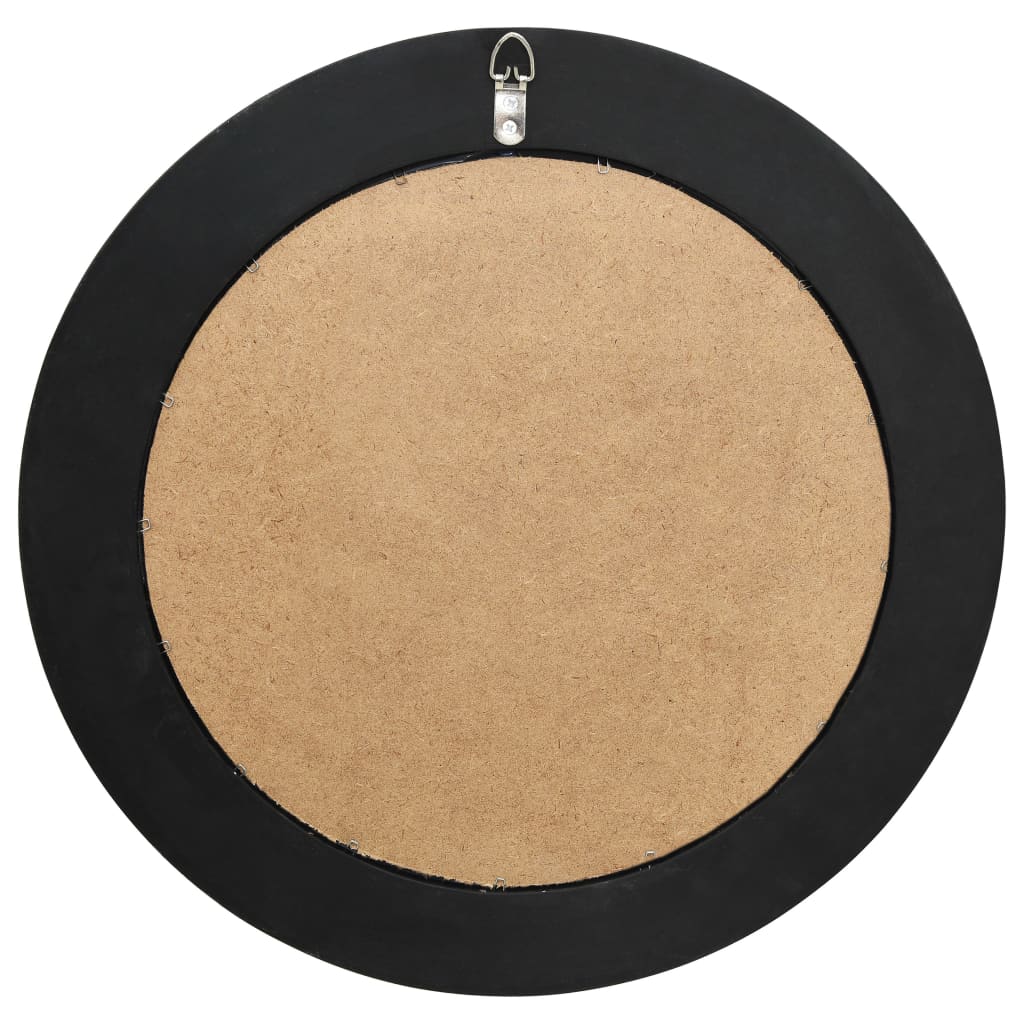 vidaXL Oglindă de perete în stil baroc, negru, 50 cm vidaXL Oglindă de perete în stil baroc, negru, 50 cm