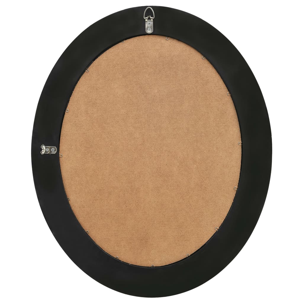 vidaXL Oglindă de perete în stil baroc, negru, 50 x 60 cm vidaXL Oglindă de perete în stil baroc, negru, 50 x 60 cm