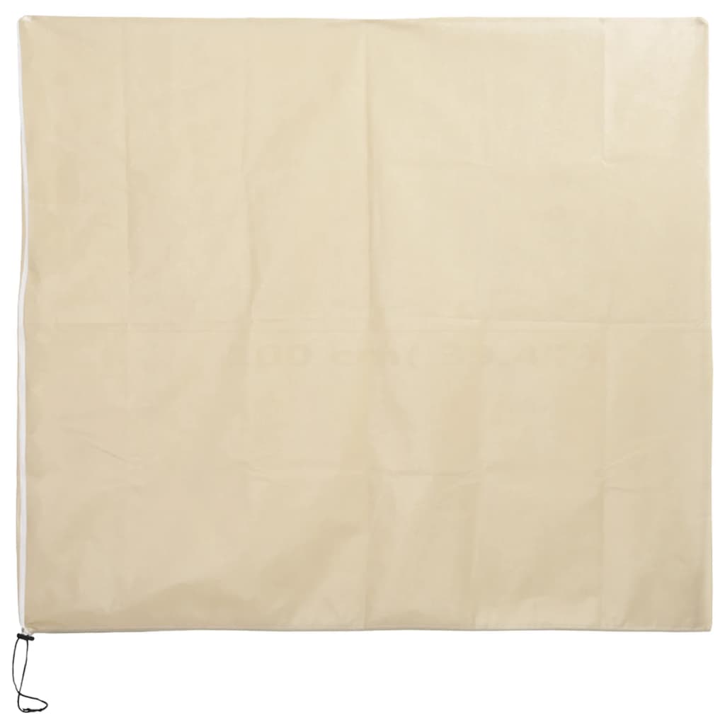 vidaXL Huse de plante din fleece cu fermoar 2 buc. 70 g/m² 3,93x3,5 m