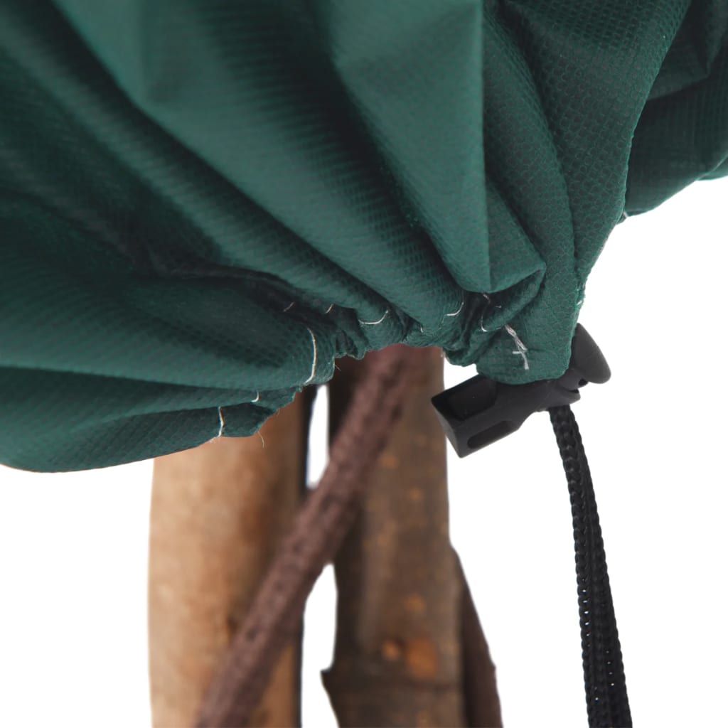vidaXL Huse pentru plante din fleece cu șnur 8 buc. 70 g/m² 0,8x0,8 m