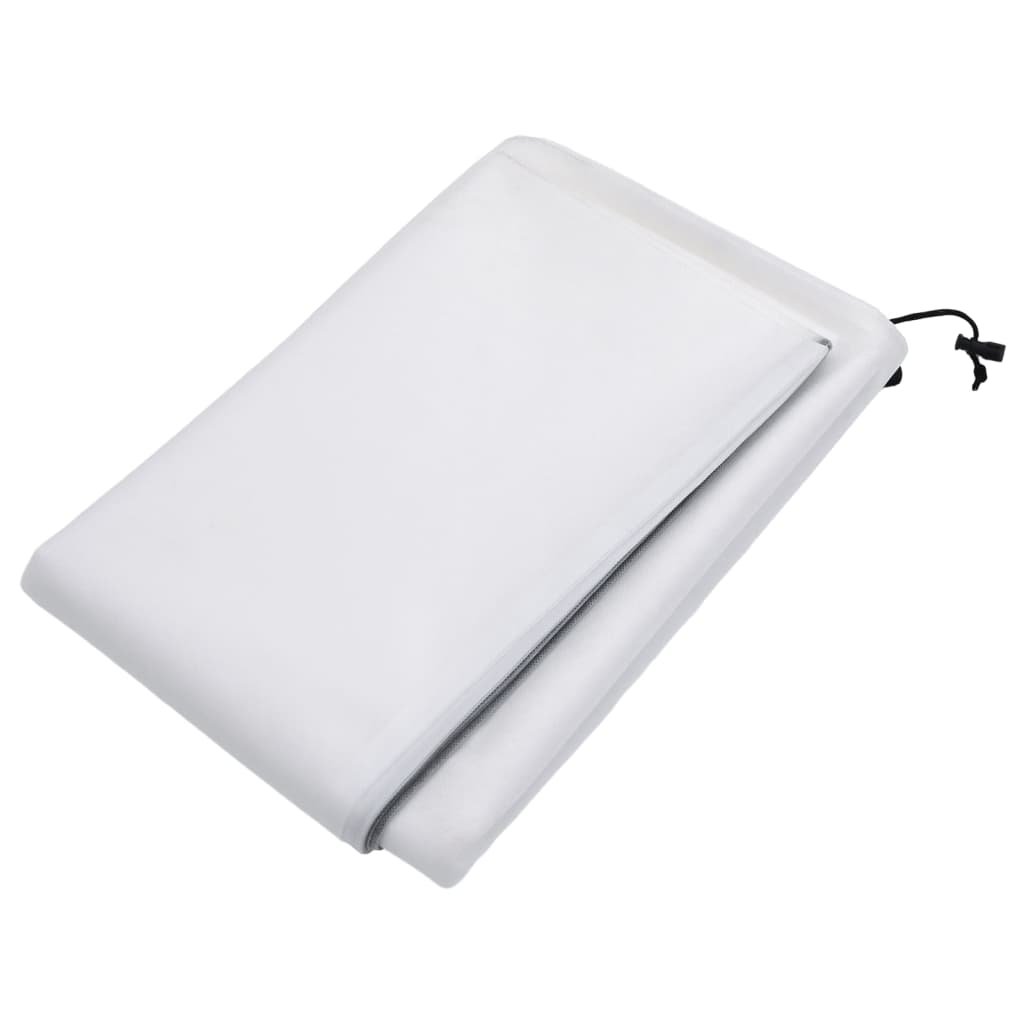 vidaXL Protecții fleece pt plante, fermoar, 10 buc, 70 g/m², 1x1,55 m