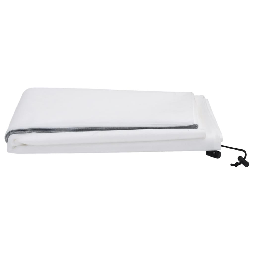 vidaXL Protecții fleece pt plante, fermoar, 10 buc, 70 g/m², 1x1,55 m