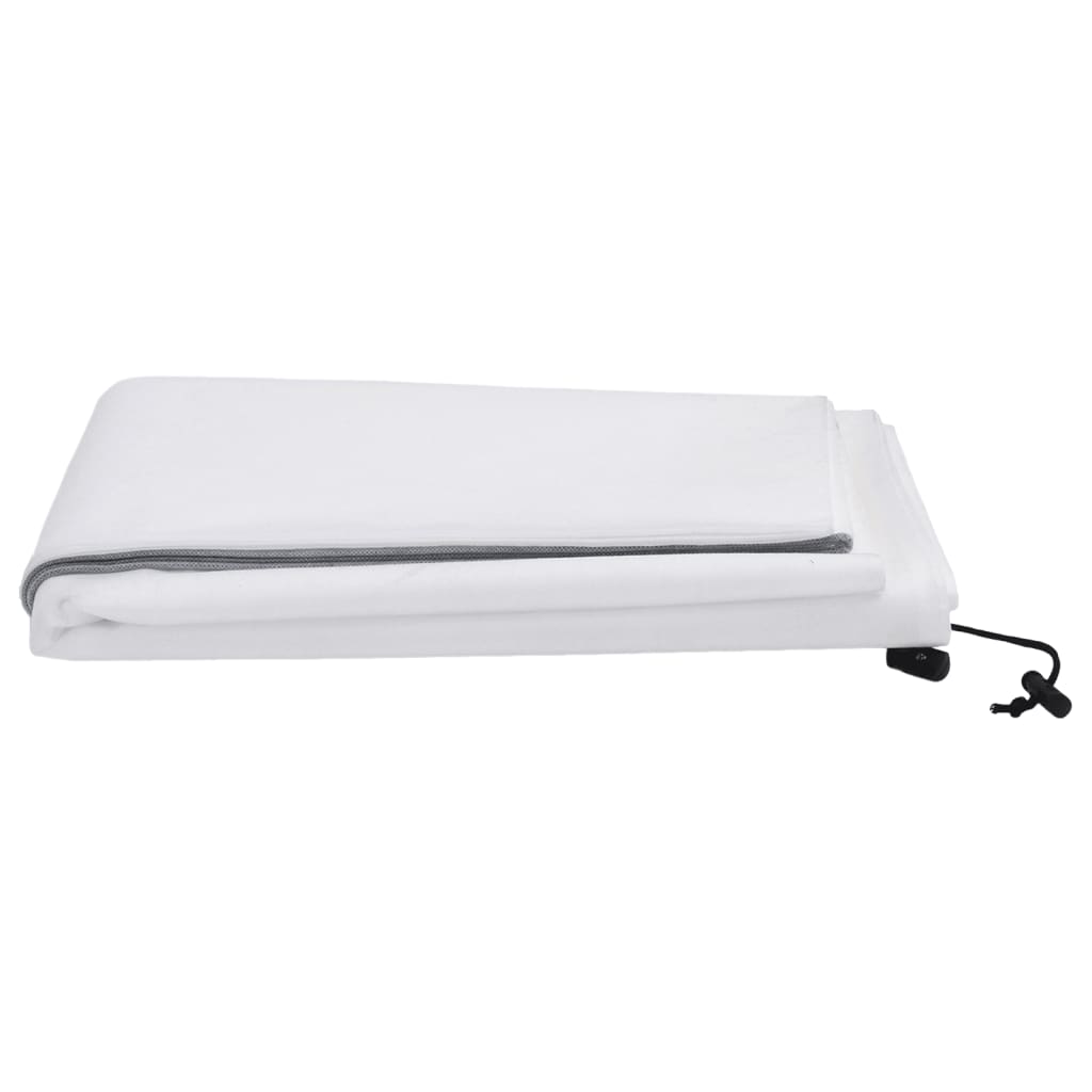 vidaXL Protecție de fleece plante cu fermoar 4 buc 70 g/m² 3,93x3,5 m