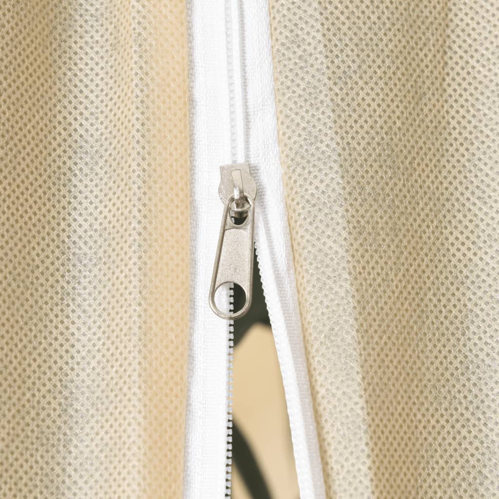 vidaXL Protecții fleece pt plante, fermoar, 10 buc, 70 g/m² 1,2x1,8 m