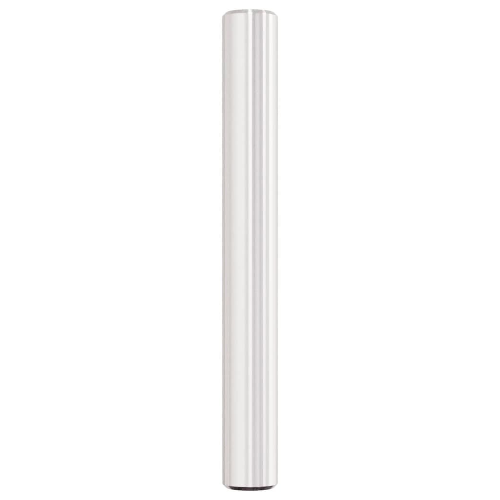 vidaXL Mânere de dulap, 20 buc., argintiu, 64 mm, oțel inoxidabil
