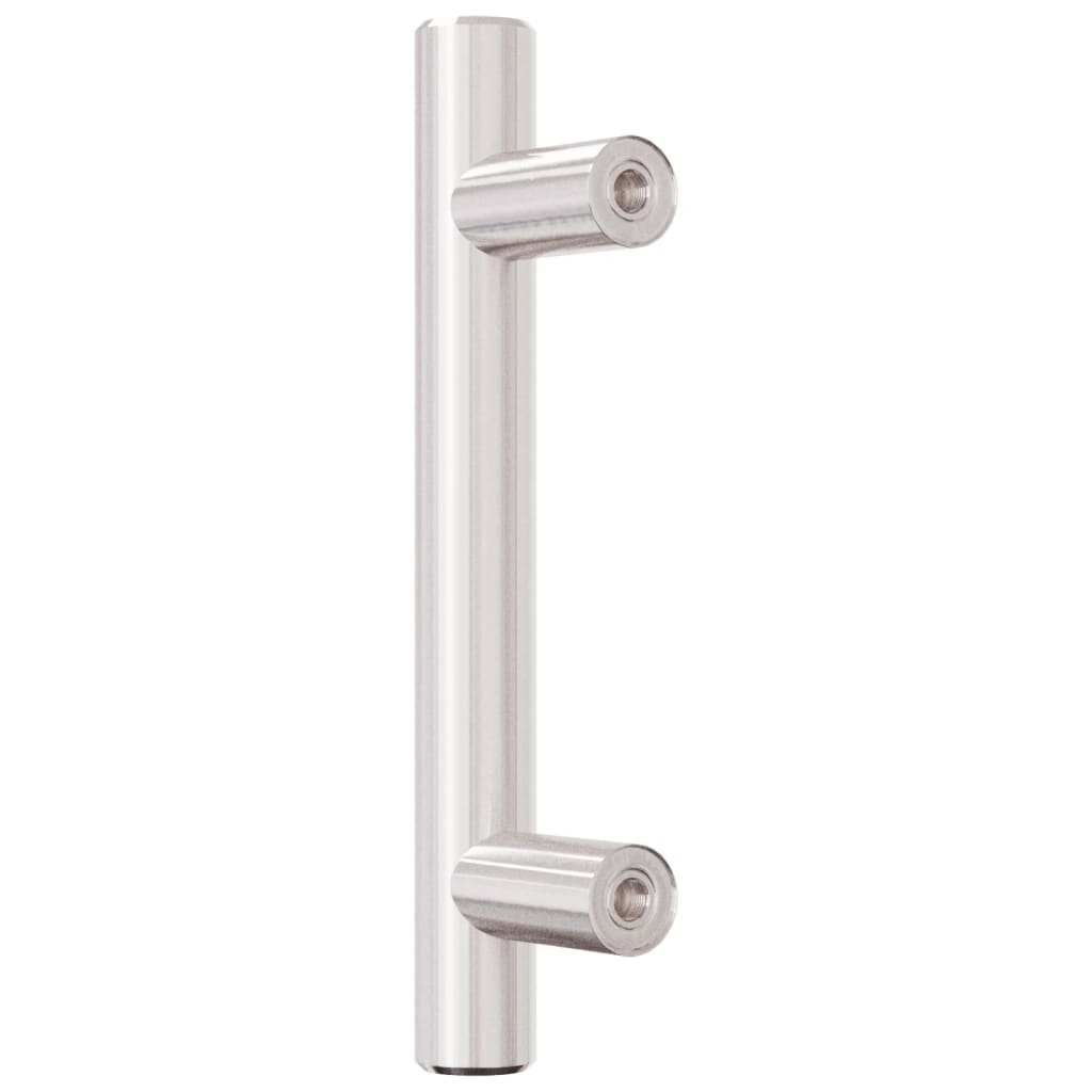 vidaXL Mânere de dulap, 20 buc., argintiu, 64 mm, oțel inoxidabil