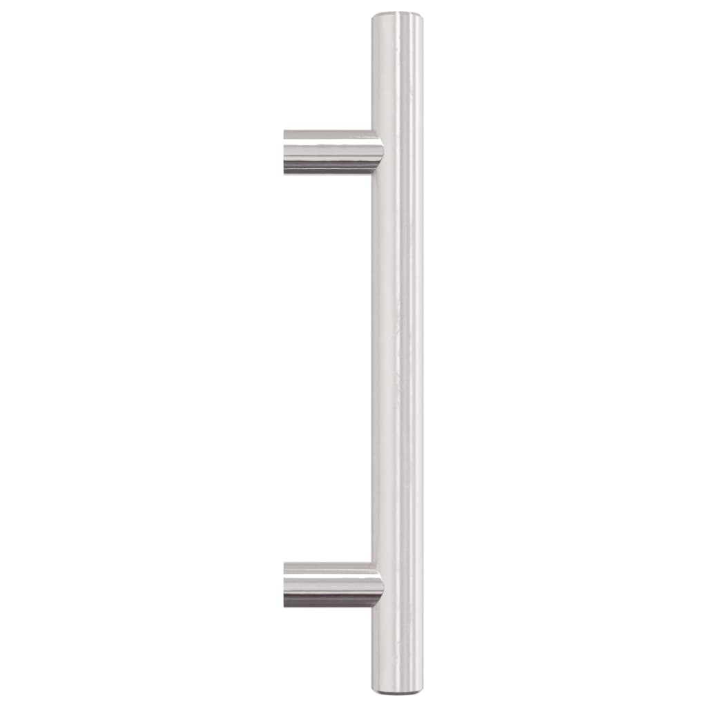 vidaXL Mânere de dulap, 20 buc., argintiu, 96 mm, oțel inoxidabil vidaXL Mânere de dulap, 20 buc., argintiu, 96 mm, oțel inoxidabil