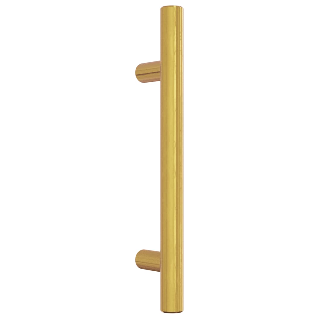 vidaXL Mânere de dulap, 20 buc., auriu, 96 mm, oțel inoxidabil vidaXL Mânere de dulap, 20 buc., auriu, 96 mm, oțel inoxidabil