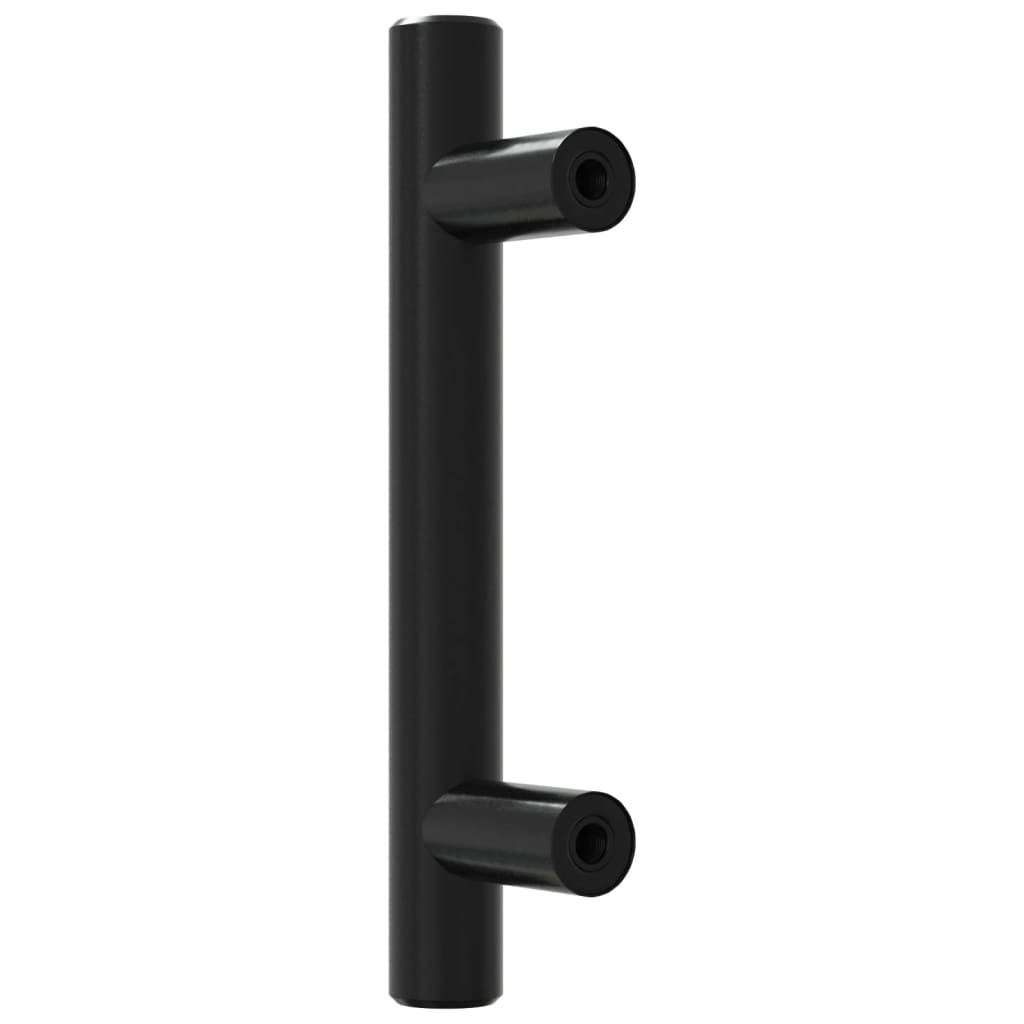 vidaXL Mânere de dulap, 20 buc., negru, 64 mm, oțel inoxidabil vidaXL Mânere de dulap, 20 buc., negru, 64 mm, oțel inoxidabil