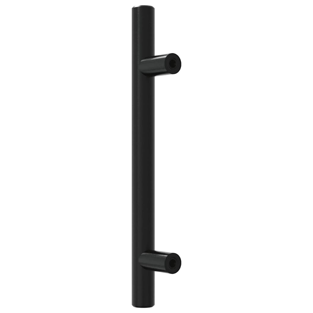 vidaXL Mânere de dulap, 20 buc., negru, 96 mm, oțel inoxidabil vidaXL Mânere de dulap, 20 buc., negru, 96 mm, oțel inoxidabil