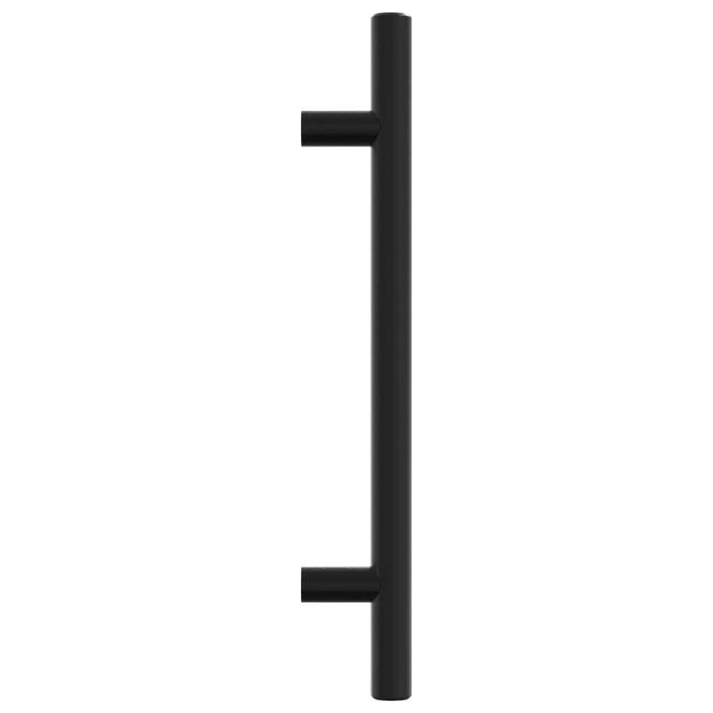 vidaXL Mânere de dulap, 20 buc., negru, 128 mm, oțel inoxidabil vidaXL Mânere de dulap, 20 buc., negru, 128 mm, oțel inoxidabil