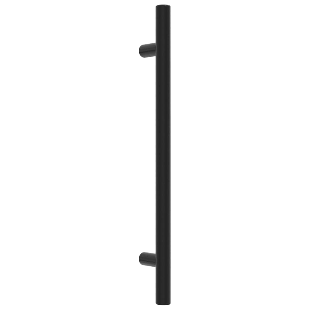 vidaXL Mânere de dulap, 20 buc., negru, 160 mm, oțel inoxidabil