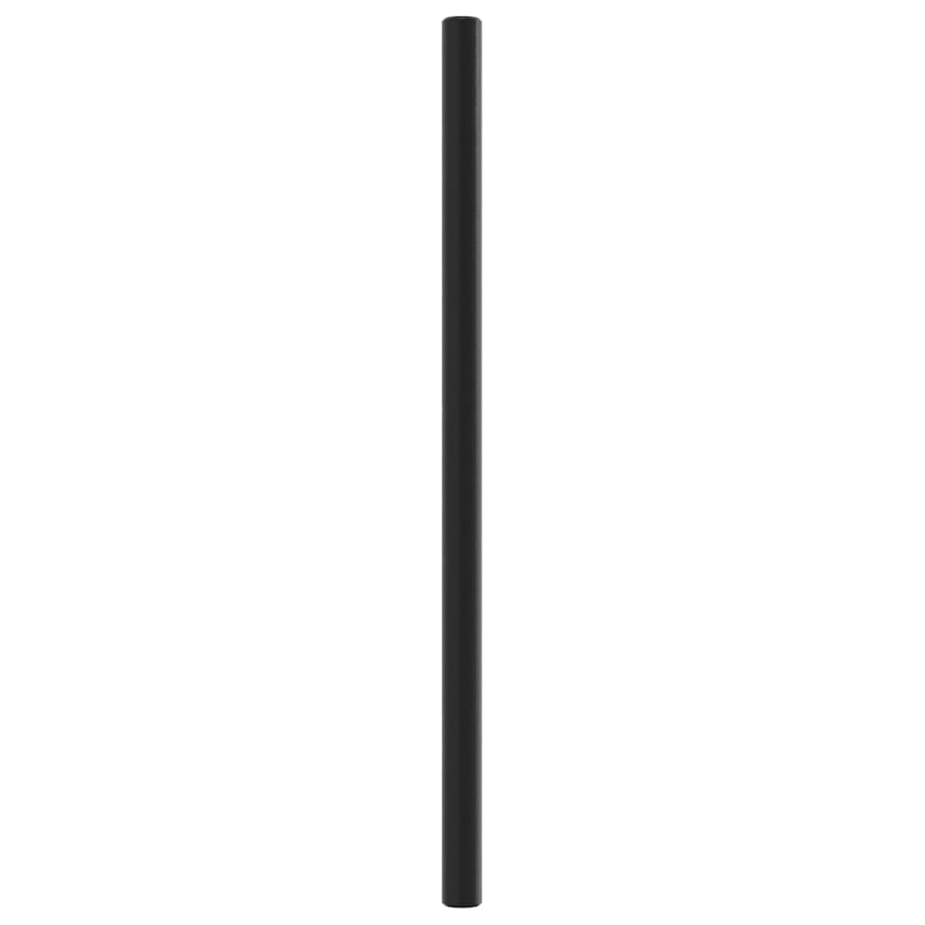 vidaXL Mânere de dulap, 20 buc., negru, 192 mm, oțel inoxidabil