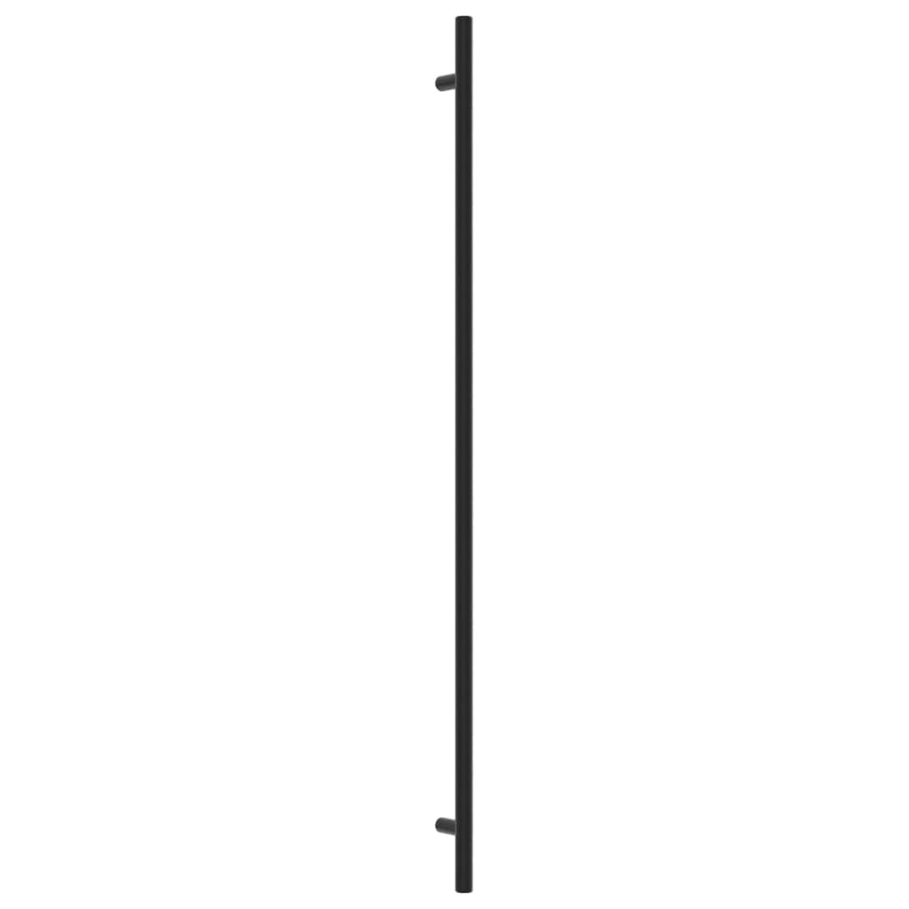 vidaXL Mânere de dulap, 20 buc., negru, 480 mm, oțel inoxidabil vidaXL Mânere de dulap, 20 buc., negru, 480 mm, oțel inoxidabil