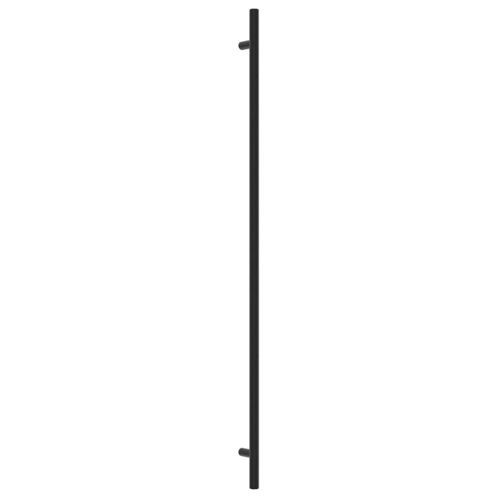 vidaXL Mânere de dulap, 10 buc., negru, 480 mm, oțel inoxidabil vidaXL Mânere de dulap, 10 buc., negru, 480 mm, oțel inoxidabil