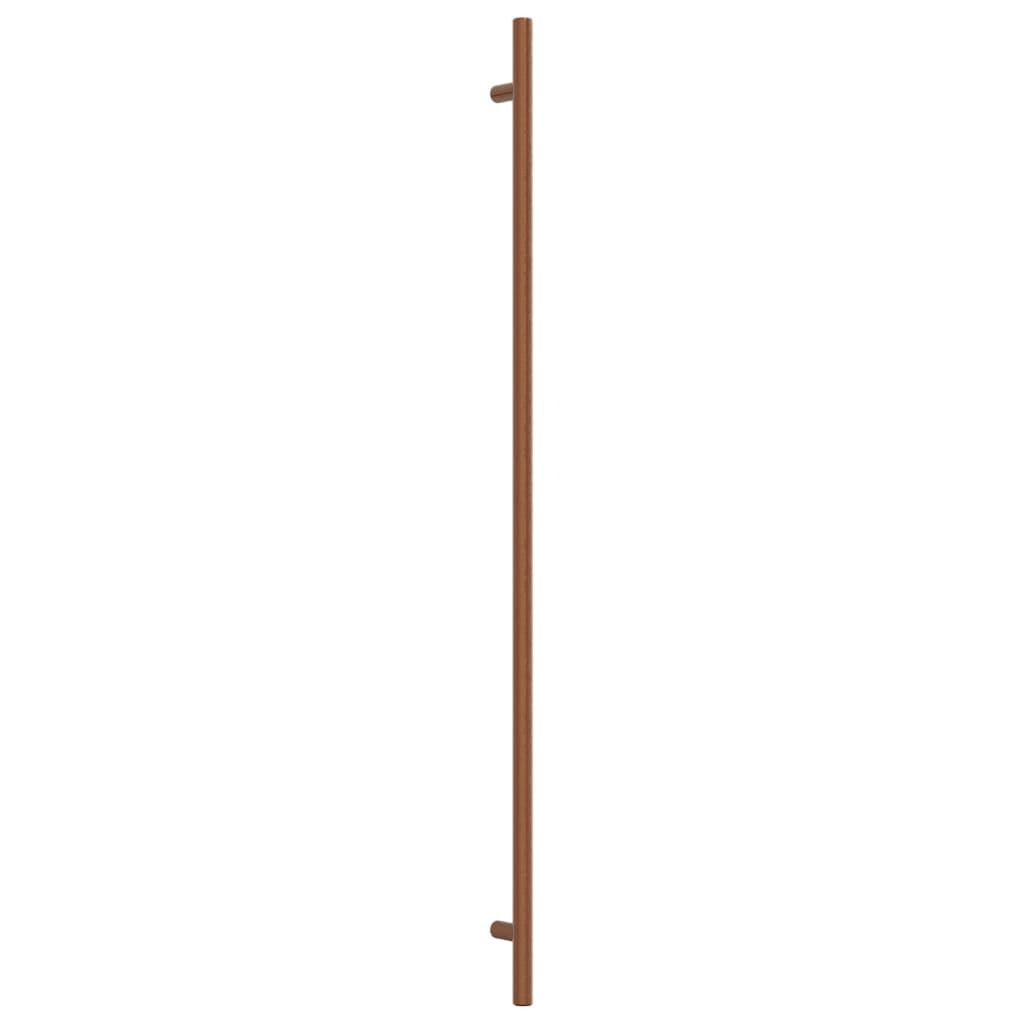 vidaXL Mânere de dulap, 10 buc., bronz, 480 mm, oțel inoxidabil
