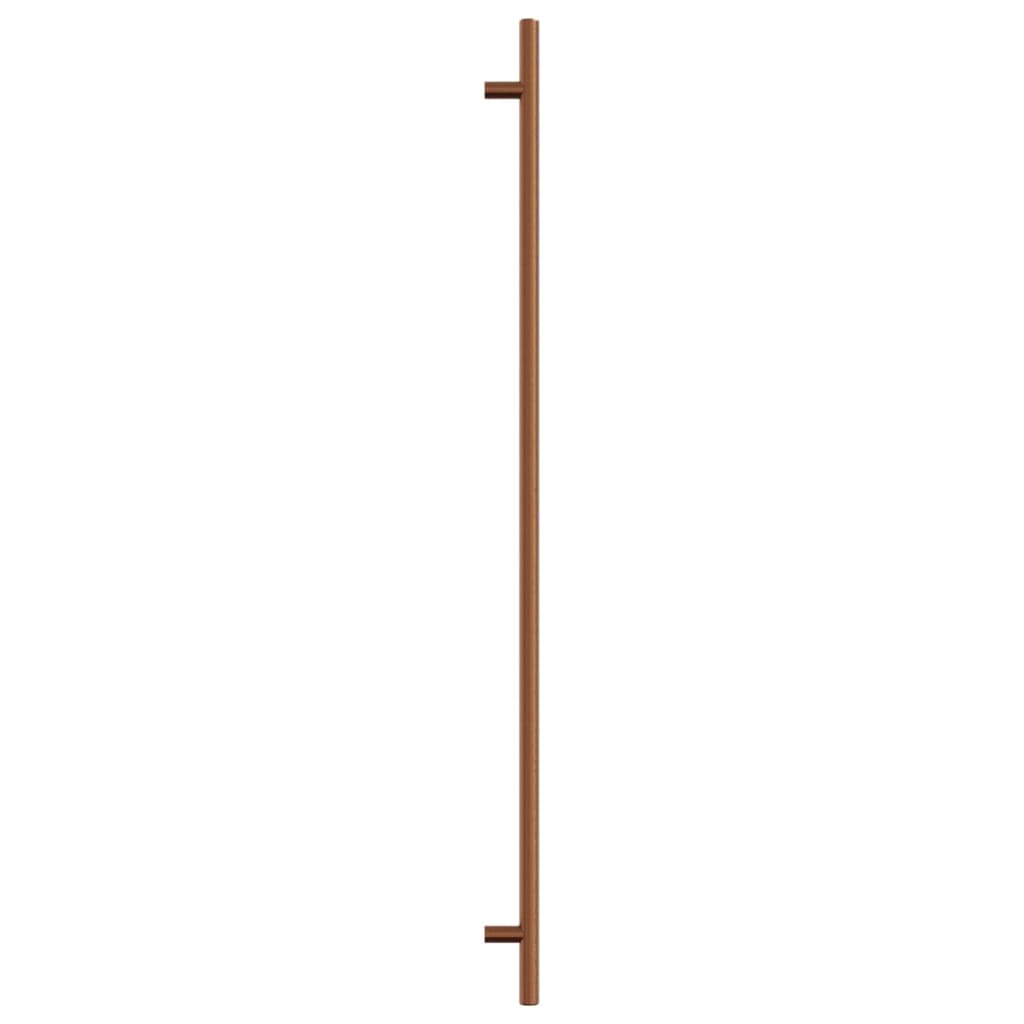 vidaXL Mânere de dulap, 10 buc., bronz, 480 mm, oțel inoxidabil