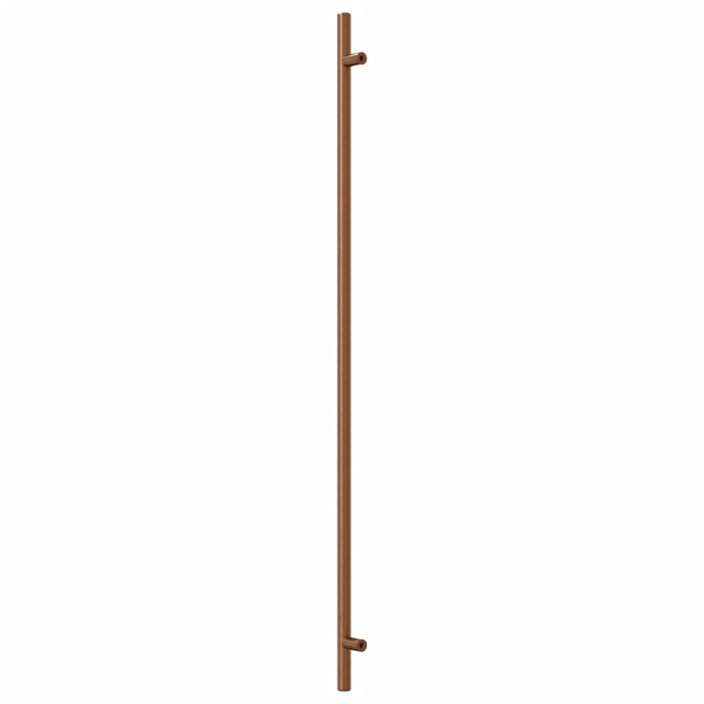 vidaXL Mânere de dulap, 10 buc., bronz, 480 mm, oțel inoxidabil