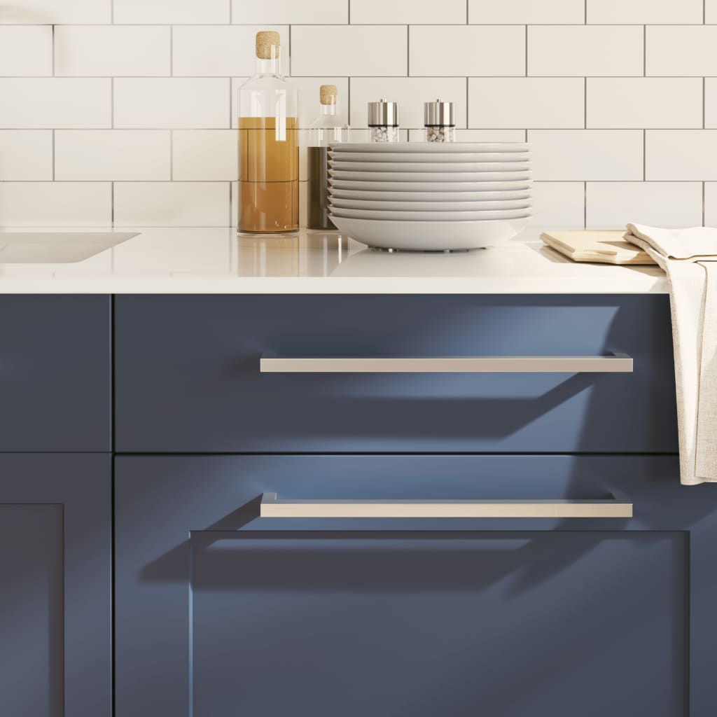 vidaXL Mânere de dulap, 20 buc., argintiu, 320 mm, oțel inoxidabil vidaXL Mânere de dulap, 20 buc., argintiu, 320 mm, oțel inoxidabil
