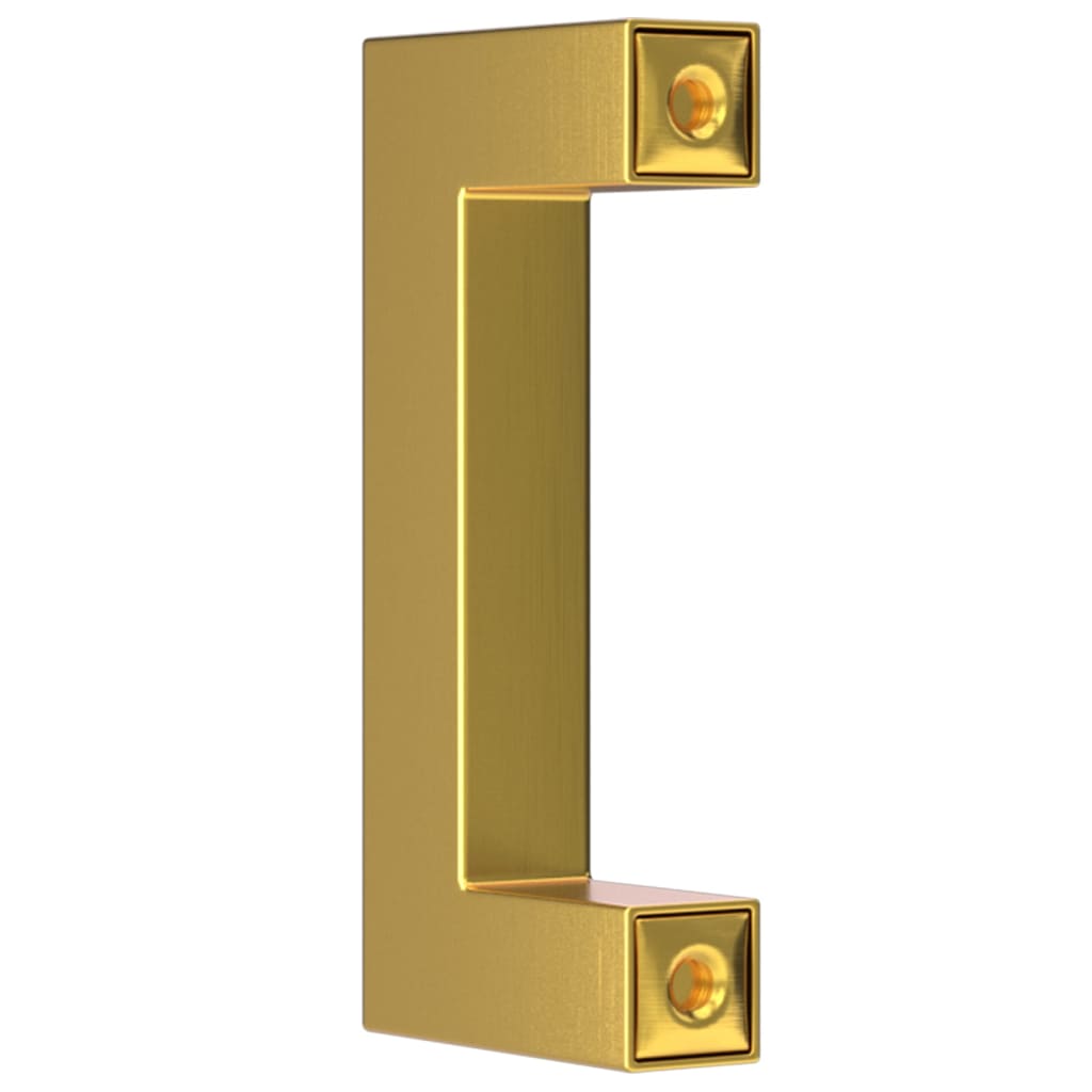 vidaXL Mânere de dulap, 20 buc., auriu, 64 mm, oțel inoxidabil vidaXL Mânere de dulap, 20 buc., auriu, 64 mm, oțel inoxidabil