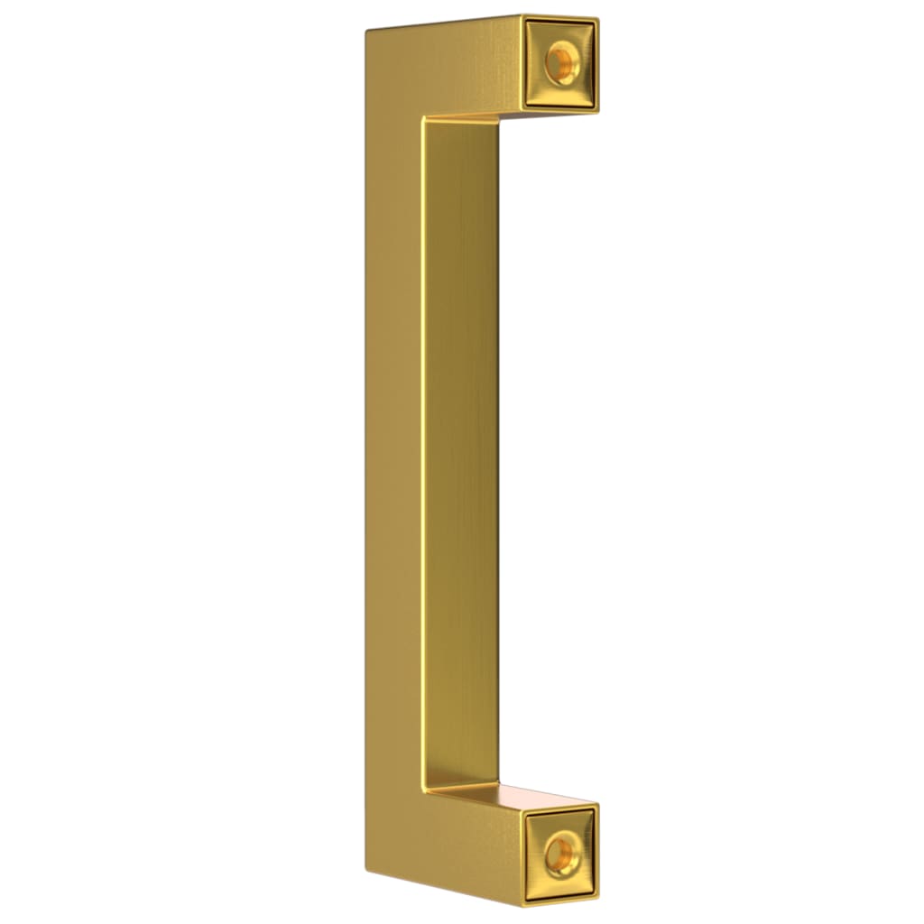 vidaXL Mânere de dulap, 20 buc., auriu, 96 mm, oțel inoxidabil vidaXL Mânere de dulap, 20 buc., auriu, 96 mm, oțel inoxidabil