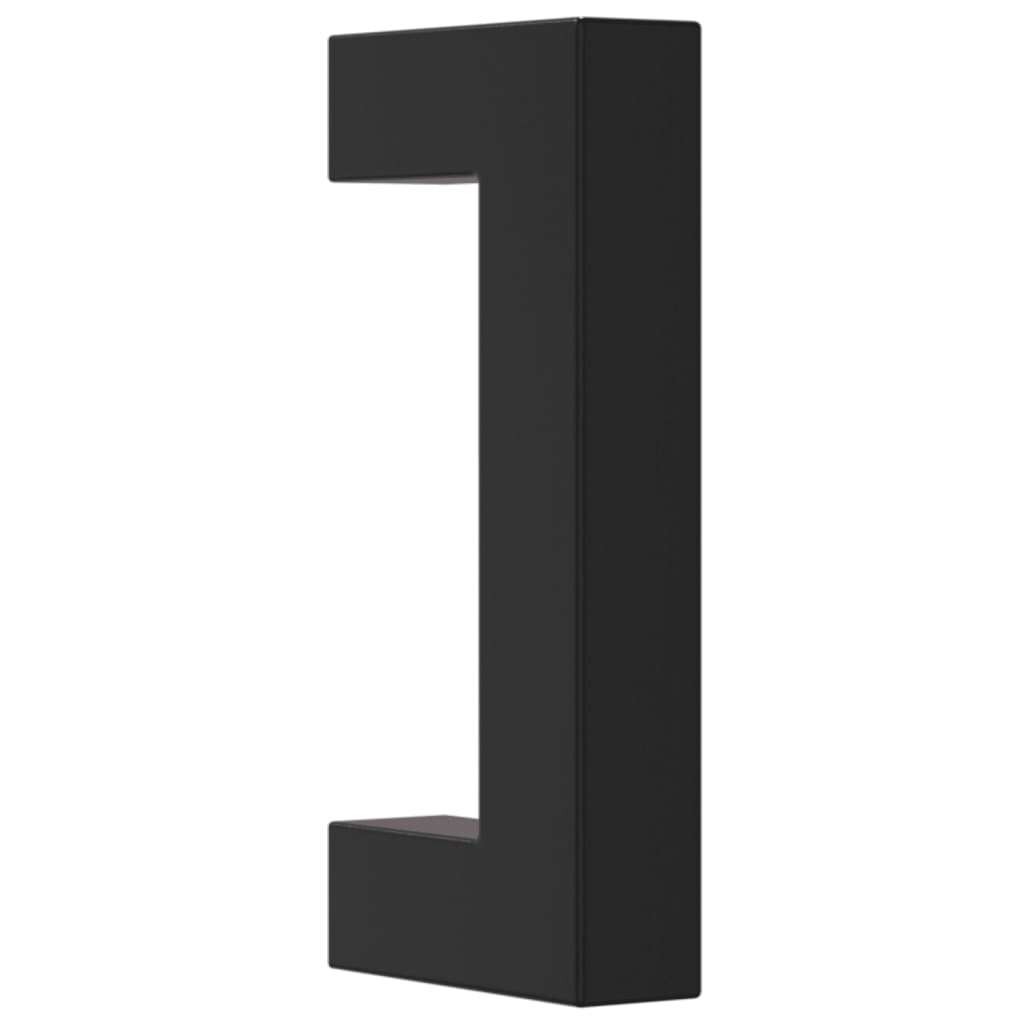 vidaXL Mânere de dulap, 20 buc., negru, 64 mm, oțel inoxidabil