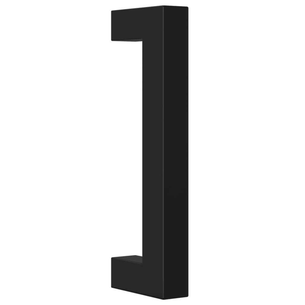vidaXL Mânere de dulap, 20 buc., negru, 96 mm, oțel inoxidabil vidaXL Mânere de dulap, 20 buc., negru, 96 mm, oțel inoxidabil