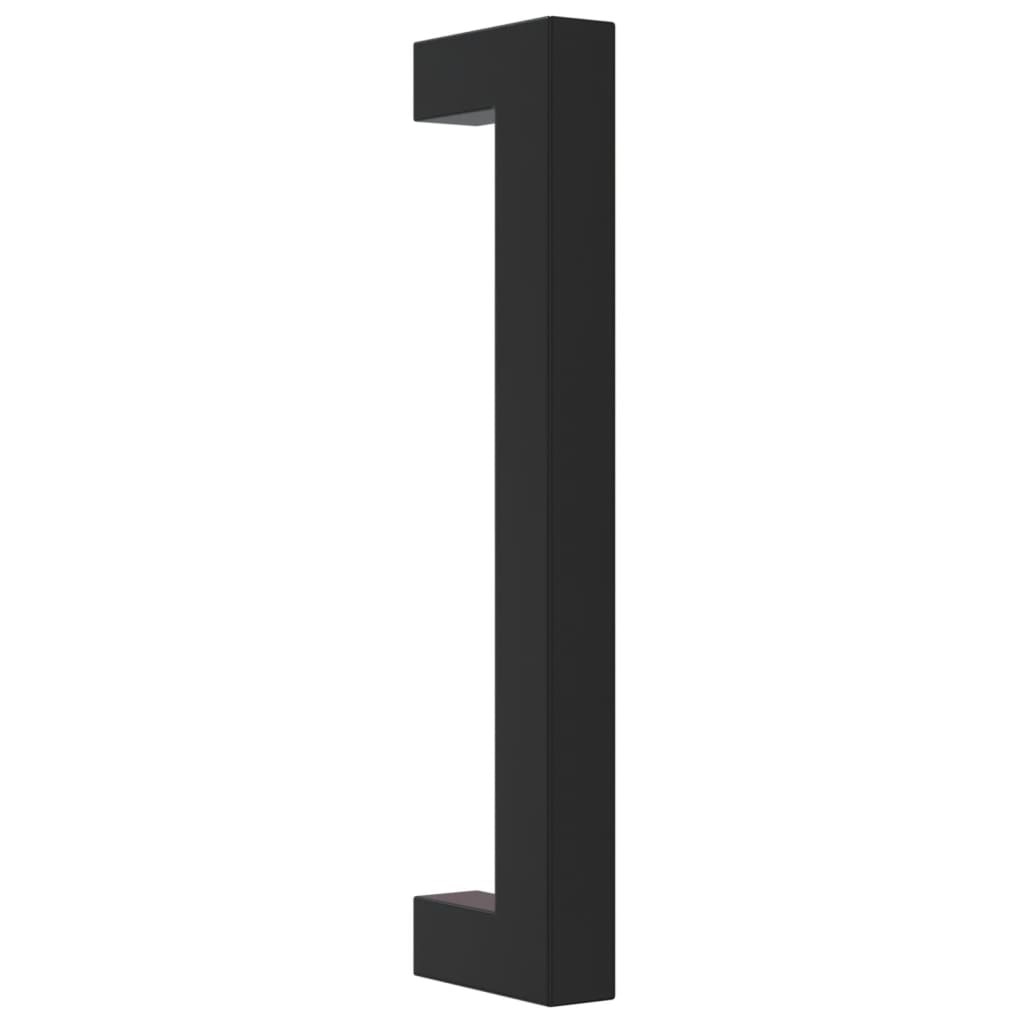 vidaXL Mânere de dulap, 20 buc., negru, 128 mm, oțel inoxidabil vidaXL Mânere de dulap, 20 buc., negru, 128 mm, oțel inoxidabil