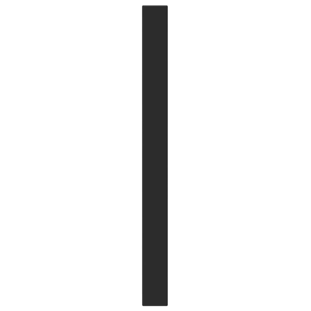 vidaXL Mânere de dulap, 20 buc., negru, 128 mm, oțel inoxidabil vidaXL Mânere de dulap, 20 buc., negru, 128 mm, oțel inoxidabil