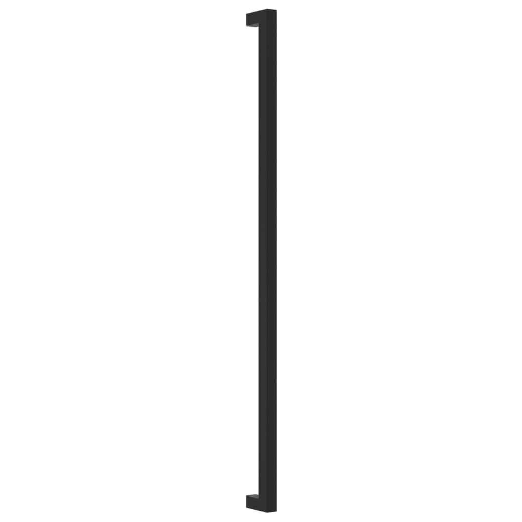 vidaXL Mânere de dulap, 20 buc., negru, 480 mm, oțel inoxidabil