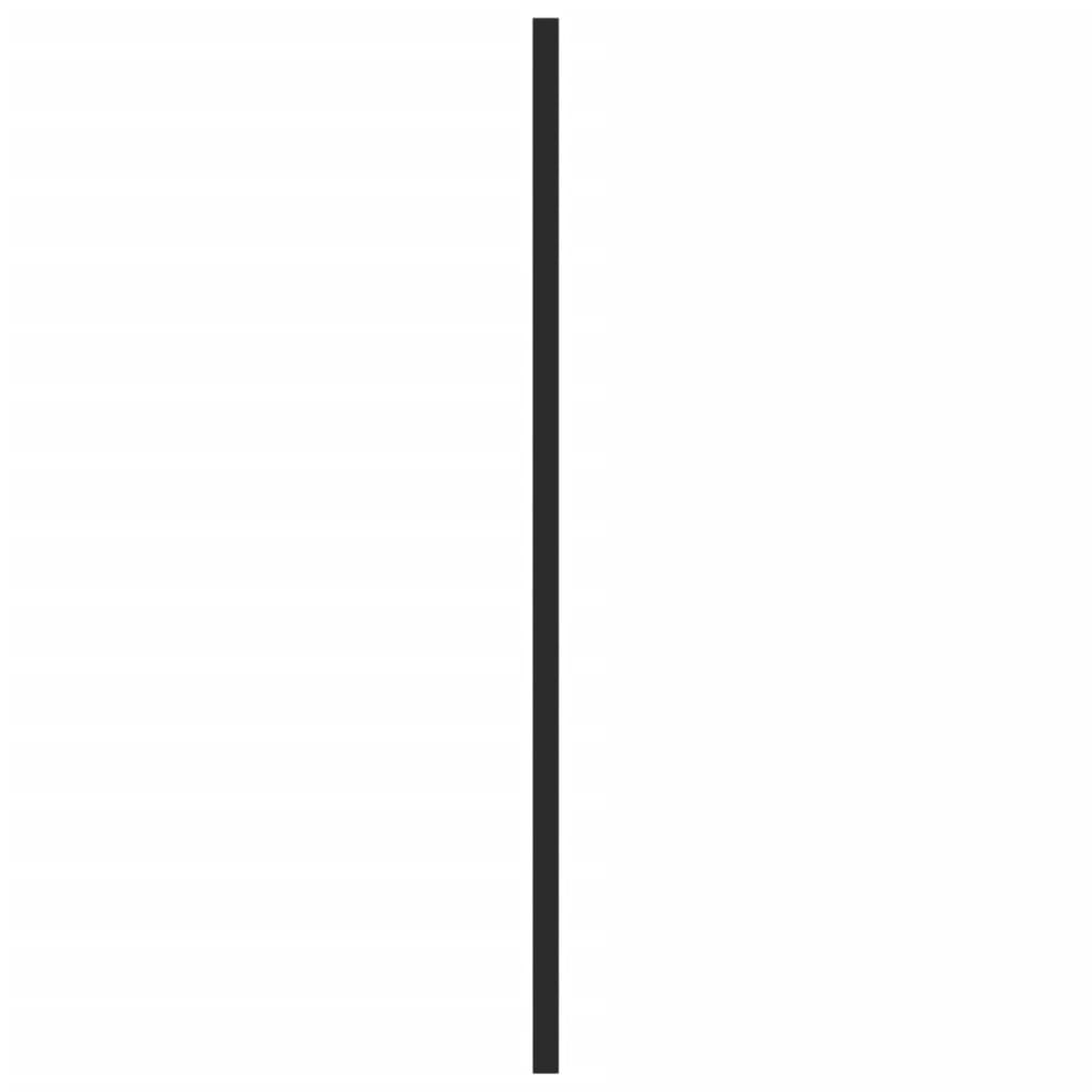 vidaXL Mânere de dulap, 20 buc., negru, 480 mm, oțel inoxidabil