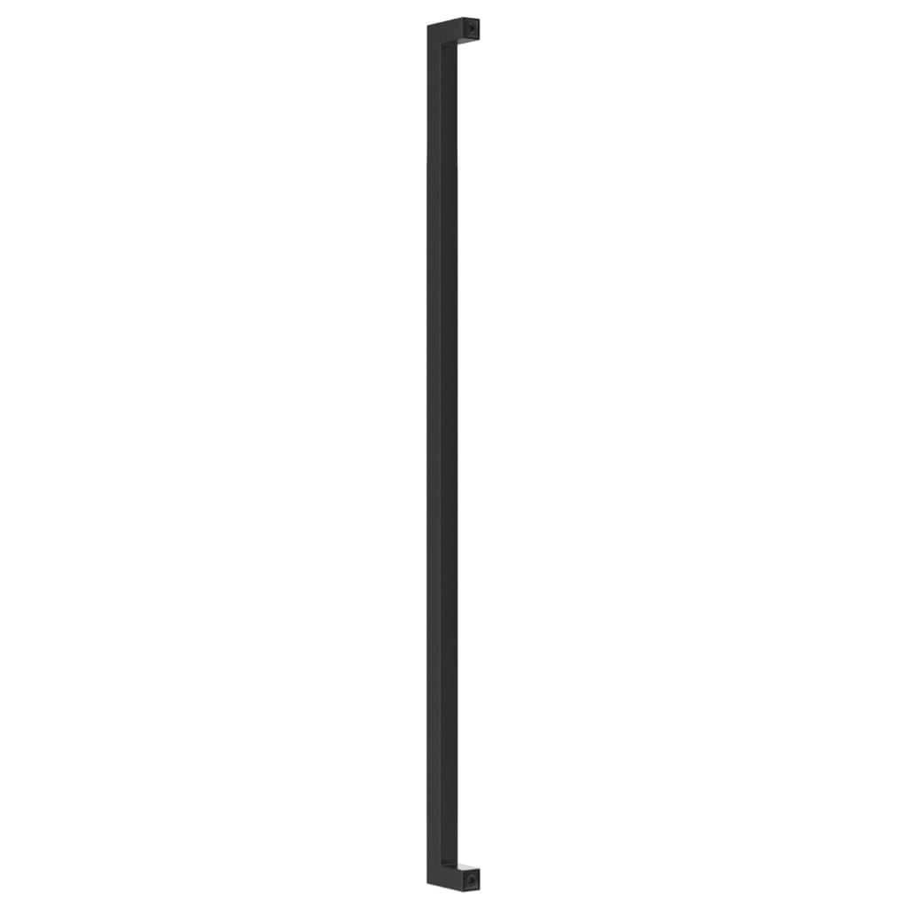 vidaXL Mânere de dulap, 20 buc., negru, 480 mm, oțel inoxidabil