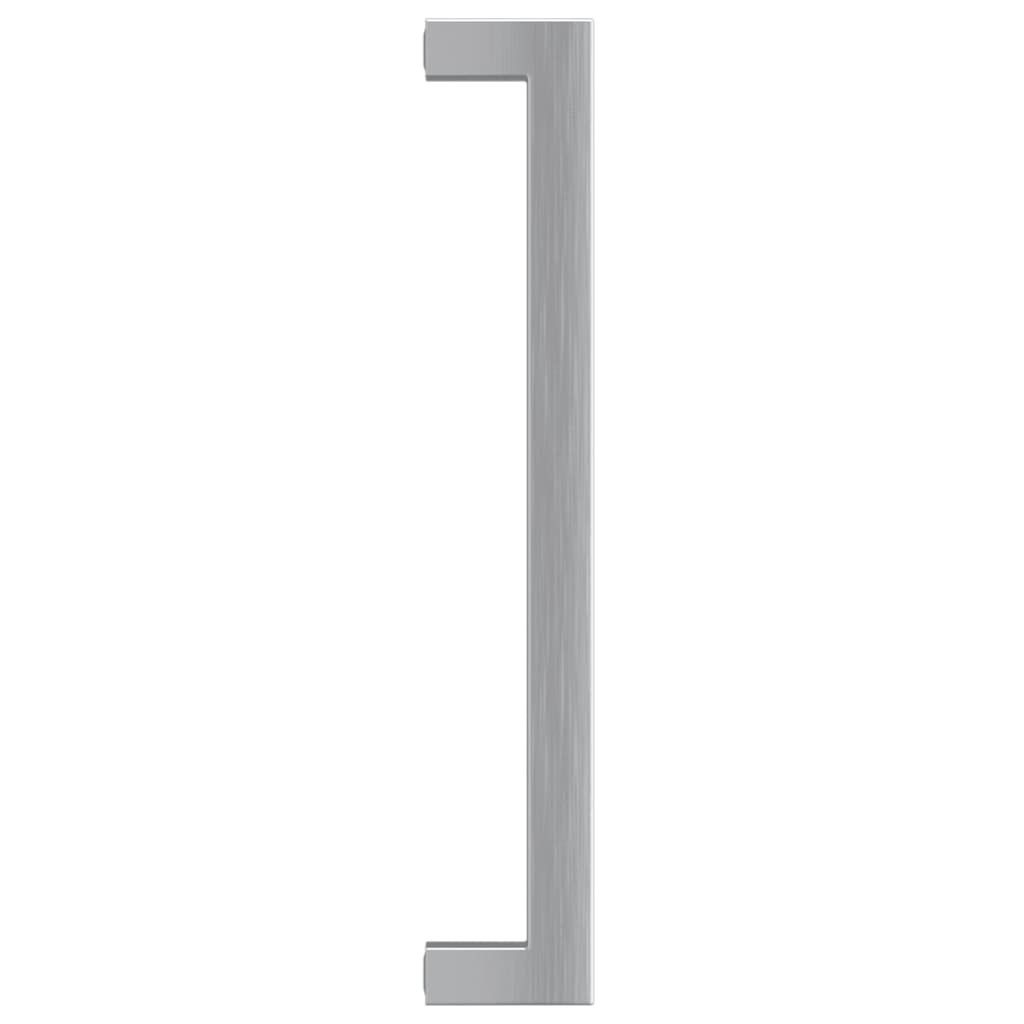 vidaXL Mânere de dulap, 10 buc., argintiu, 192 mm, oțel inoxidabil vidaXL Mânere de dulap, 10 buc., argintiu, 192 mm, oțel inoxidabil