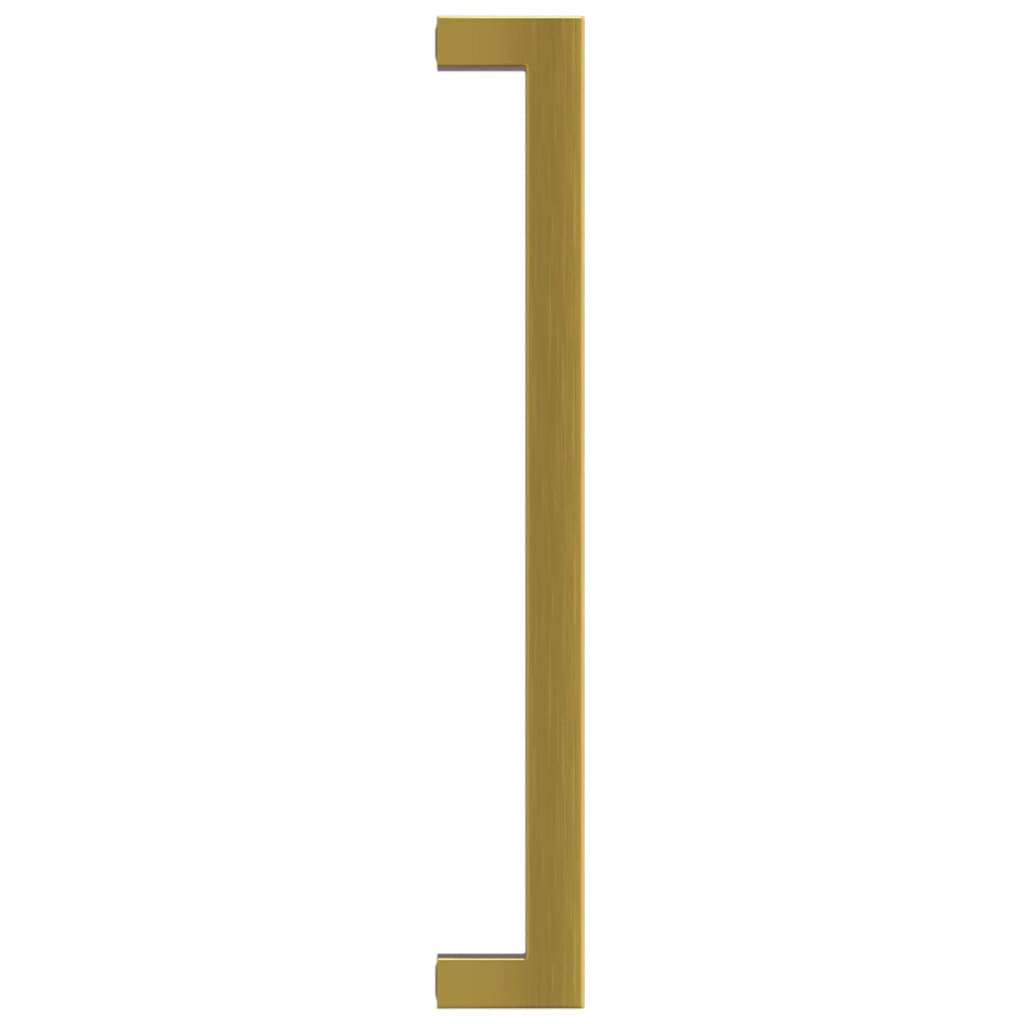 vidaXL Mânere de dulap, 10 buc., auriu, 224 mm, oțel inoxidabil vidaXL Mânere de dulap, 10 buc., auriu, 224 mm, oțel inoxidabil