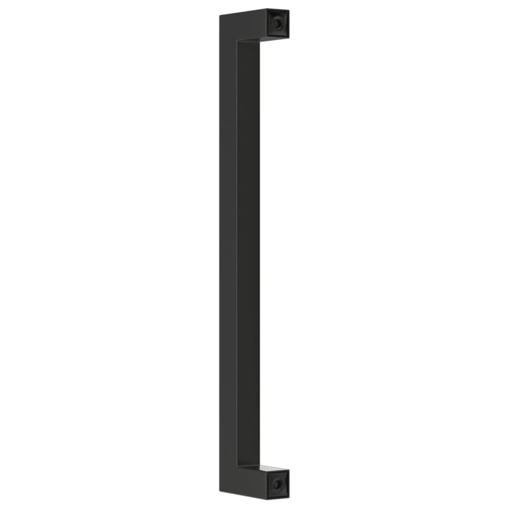 vidaXL Mânere de dulap, 10 buc., negru, 192 mm, oțel inoxidabil vidaXL Mânere de dulap, 10 buc., negru, 192 mm, oțel inoxidabil