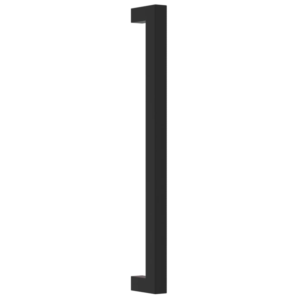 vidaXL Mânere de dulap, 10 buc., negru, 224 mm, oțel inoxidabil vidaXL Mânere de dulap, 10 buc., negru, 224 mm, oțel inoxidabil