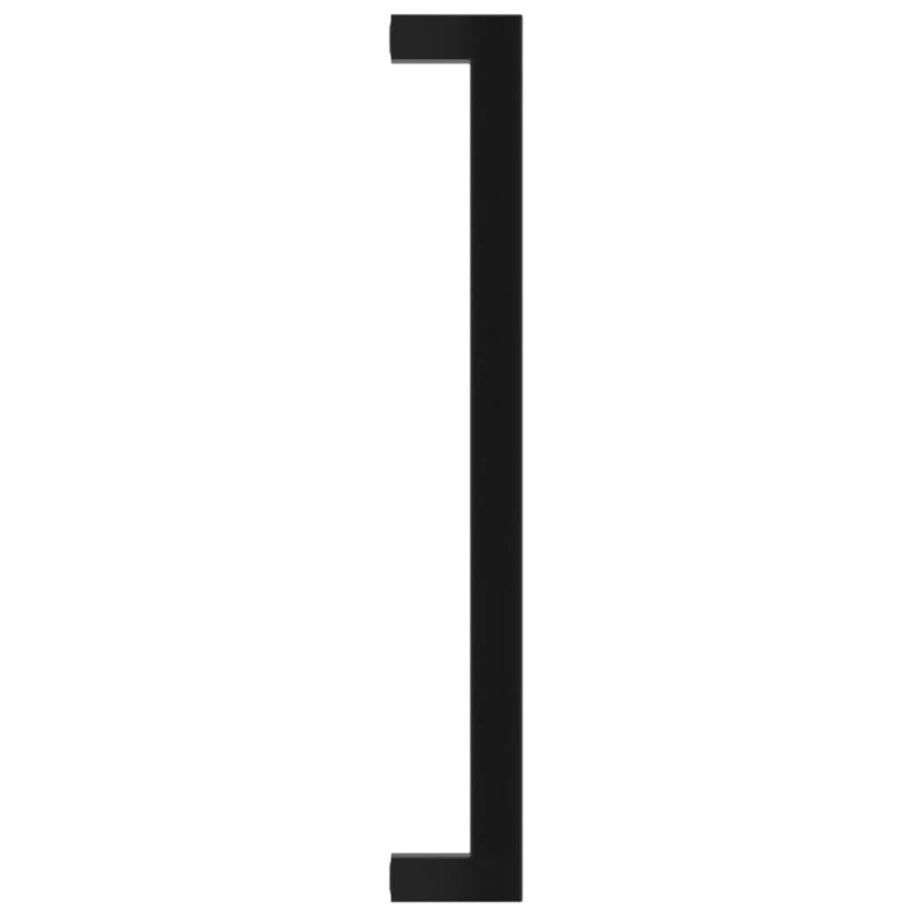 vidaXL Mânere de dulap, 10 buc., negru, 224 mm, oțel inoxidabil vidaXL Mânere de dulap, 10 buc., negru, 224 mm, oțel inoxidabil