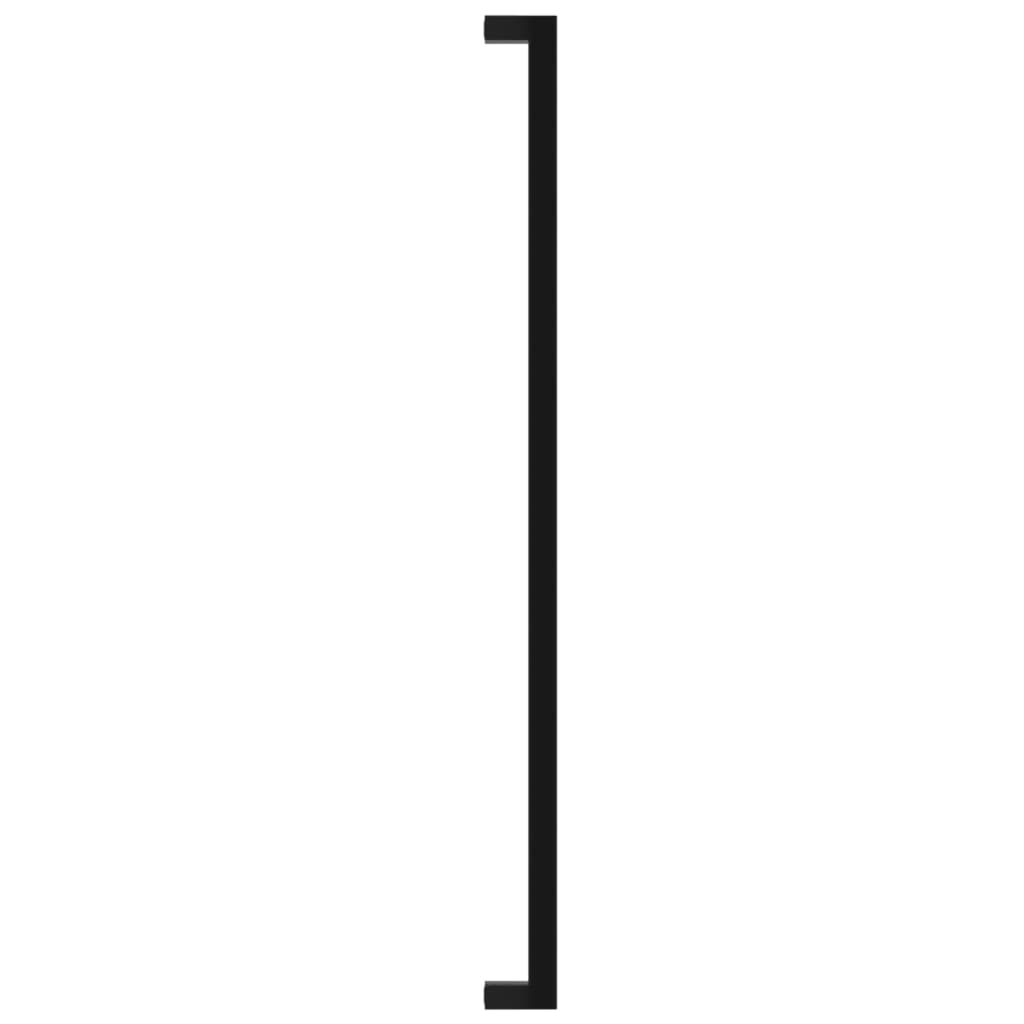 vidaXL Mânere de dulap, 10 buc., negru, 480 mm, oțel inoxidabil vidaXL Mânere de dulap, 10 buc., negru, 480 mm, oțel inoxidabil