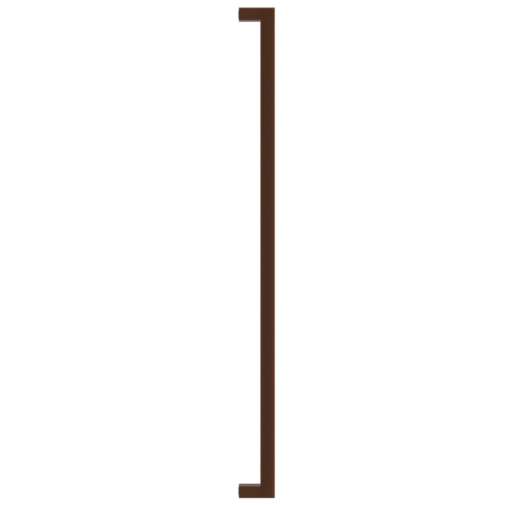 vidaXL Mânere de dulap, 10 buc., bronz, 480 mm, oțel inoxidabil