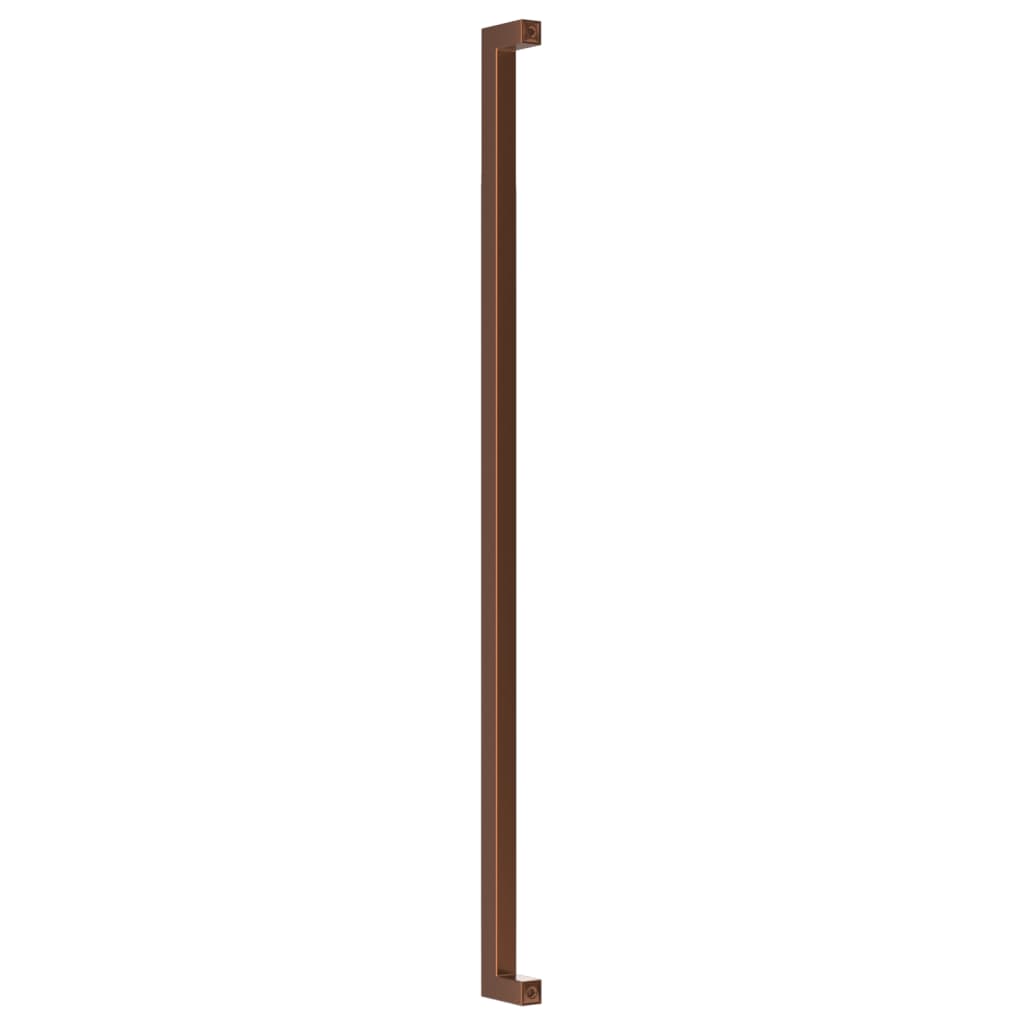 vidaXL Mânere de dulap, 10 buc., bronz, 480 mm, oțel inoxidabil