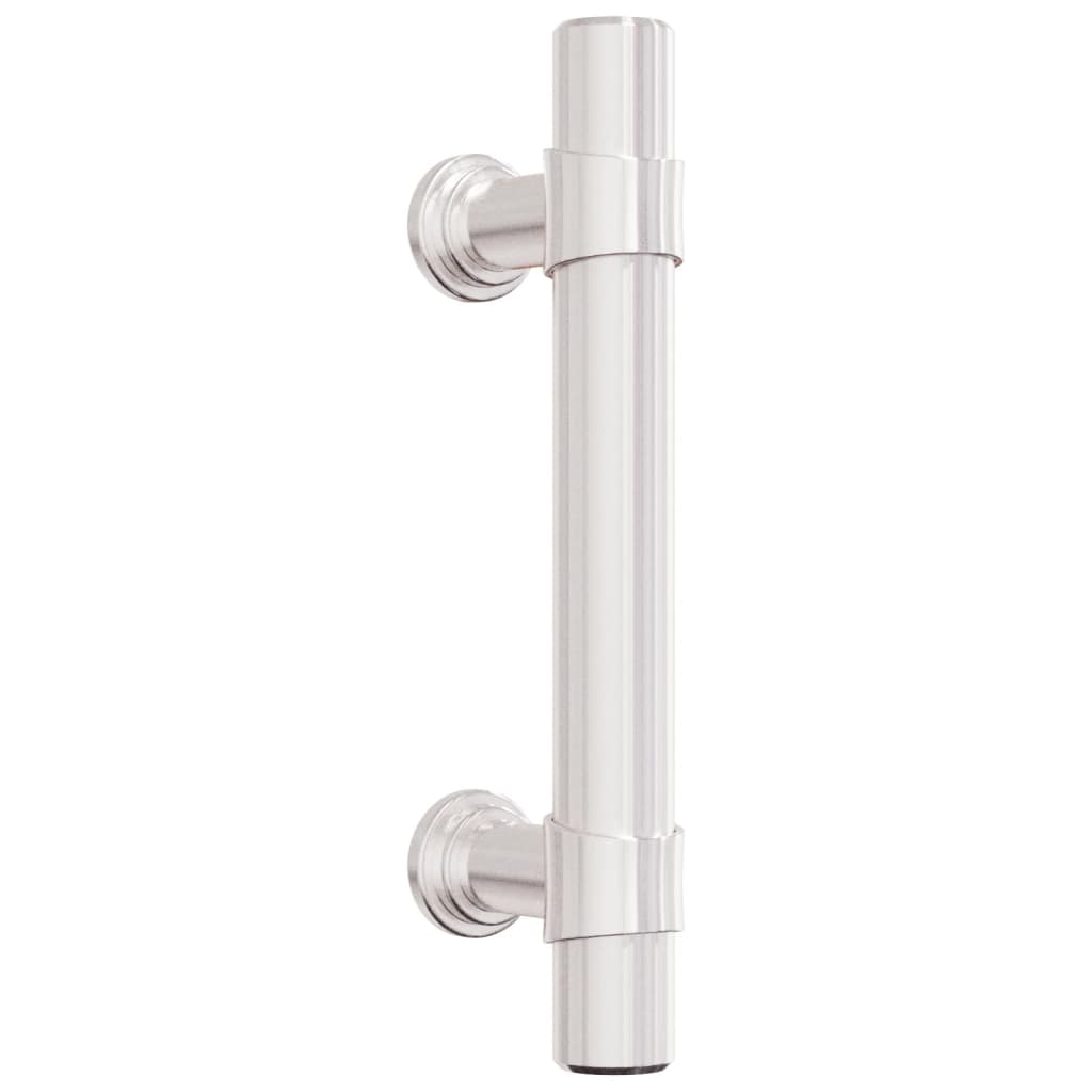 vidaXL Mânere de dulap, 20 buc., argintiu, 64 mm, oțel inoxidabil