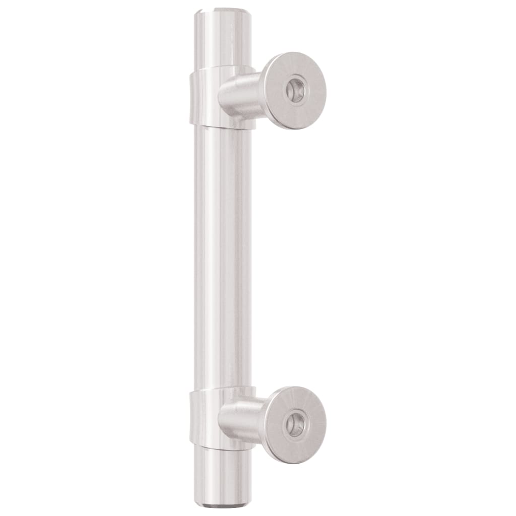 vidaXL Mânere de dulap, 20 buc., argintiu, 64 mm, oțel inoxidabil