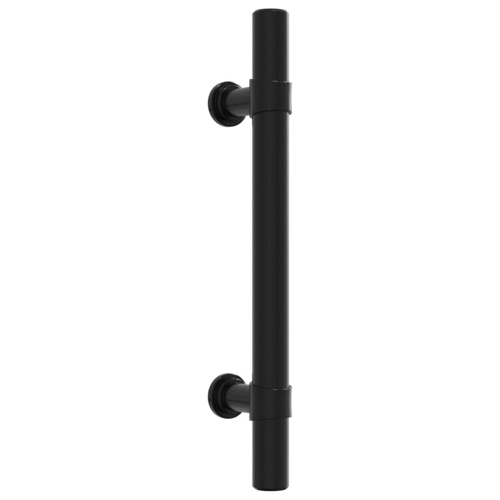 vidaXL Mânere de dulap, 20 buc., negru, 96 mm, oțel inoxidabil