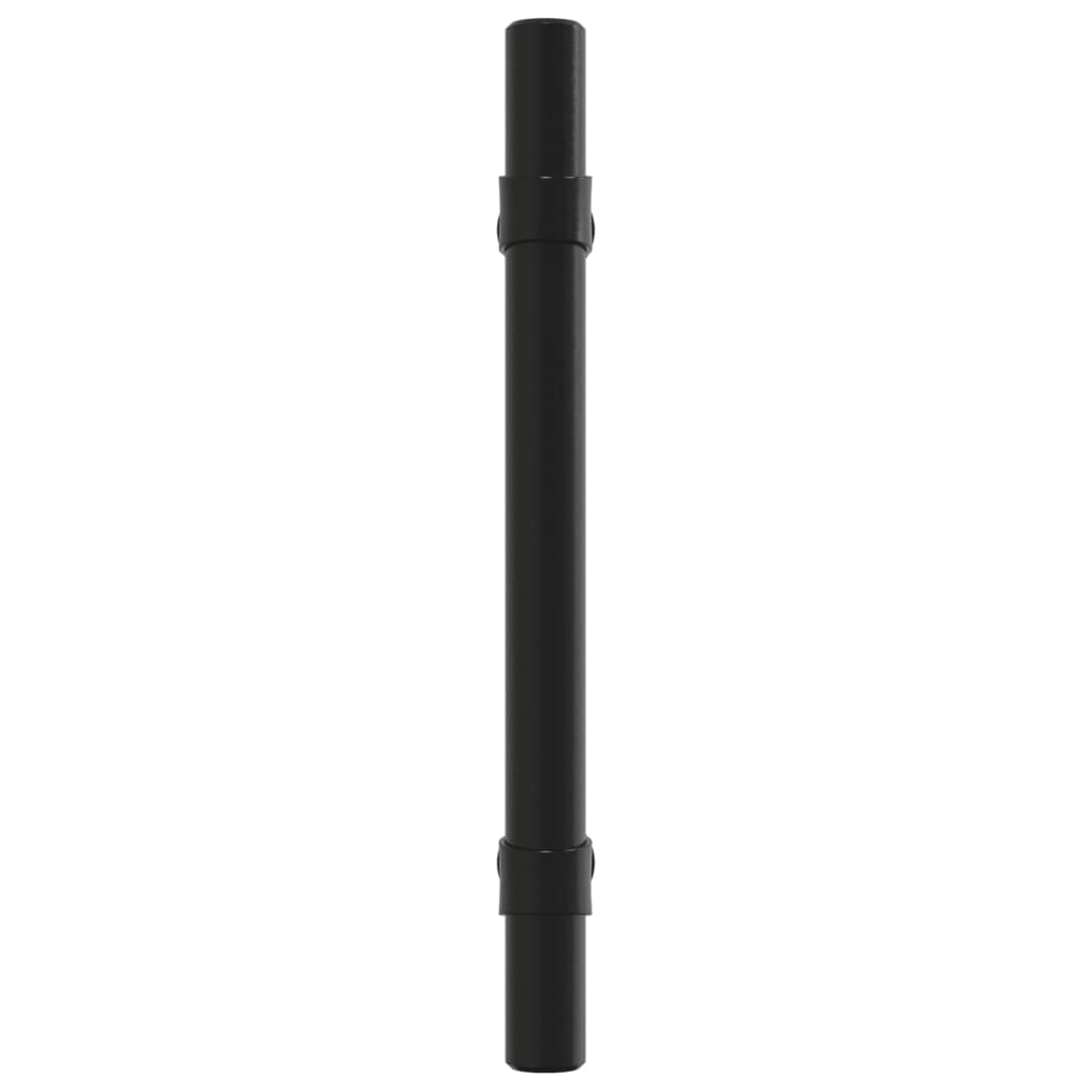 vidaXL Mânere de dulap, 20 buc., negru, 96 mm, oțel inoxidabil