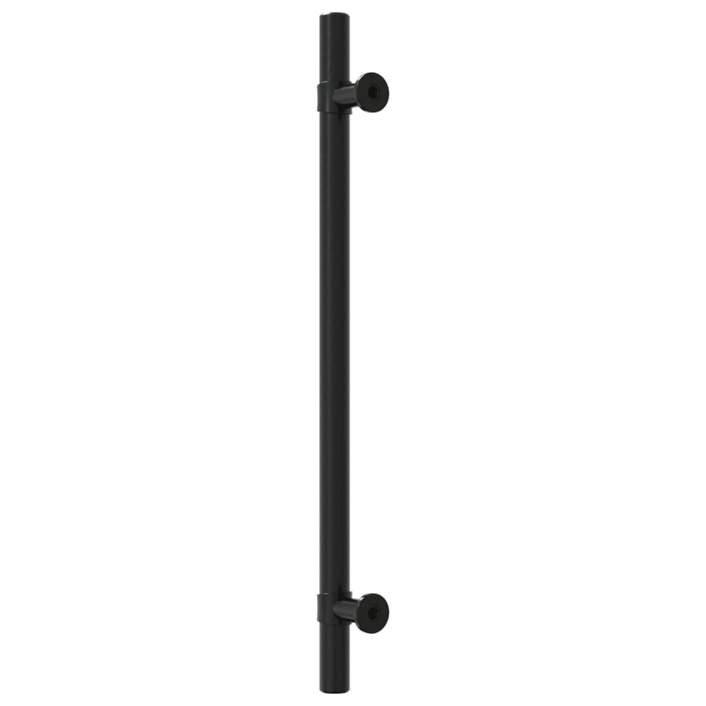 vidaXL Mânere de dulap, 20 buc., negru, 192 mm, oțel inoxidabil
