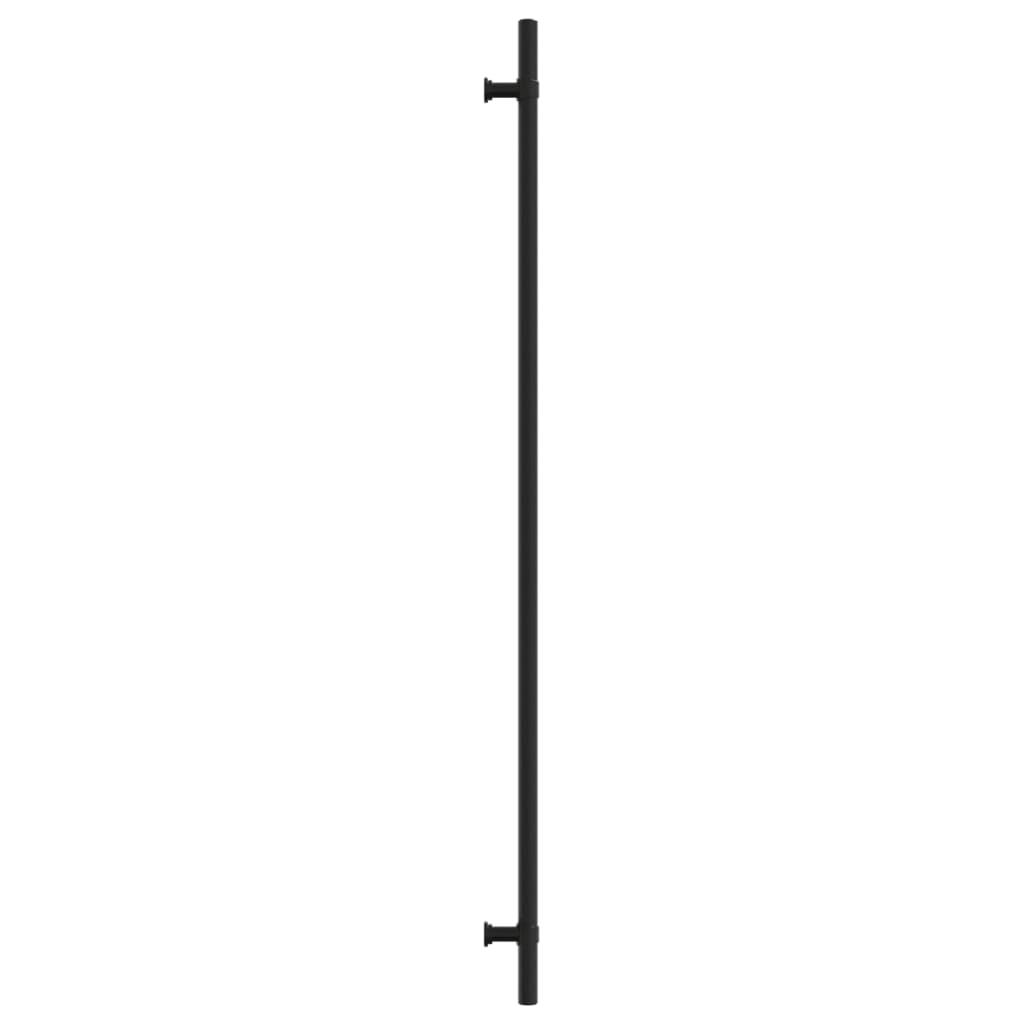vidaXL Mânere de dulap, 20 buc., negru, 480 mm, oțel inoxidabil