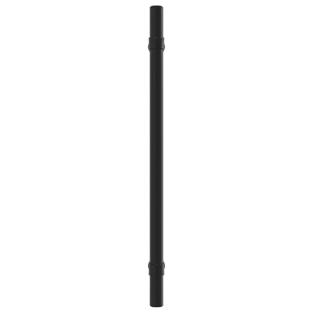 vidaXL Mânere de dulap, 10 buc., negru, 192 mm, oțel inoxidabil vidaXL Mânere de dulap, 10 buc., negru, 192 mm, oțel inoxidabil