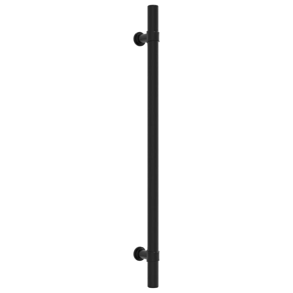 vidaXL Mânere de dulap, 10 buc., negru, 224 mm, oțel inoxidabil
